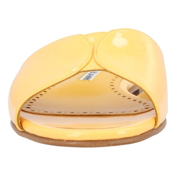 Manolo Blahnik Houramu Flat Yellow - NWT - Picture 5 of 6